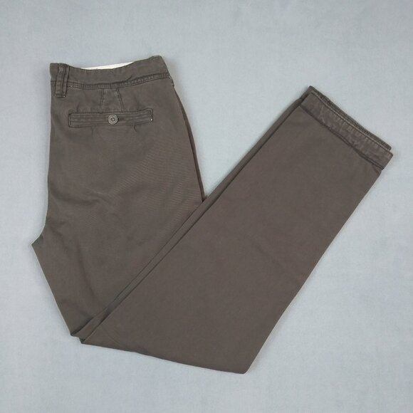 Fat Face Pants Men's 32x31 Green Modern Coastal Chino Trousers - Picture 1 of 11